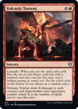 Volcanic Torrent [813] [Commander Legends: Battle for Baldur's Gate] [Non-Foil]