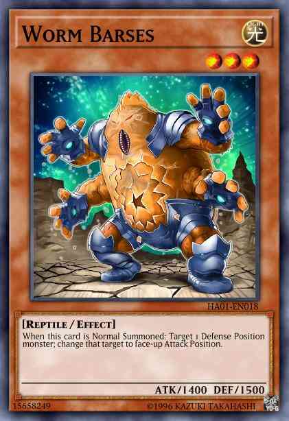 Worm Barses - BP01-EN201 - Starfoil Rare - Unlimited