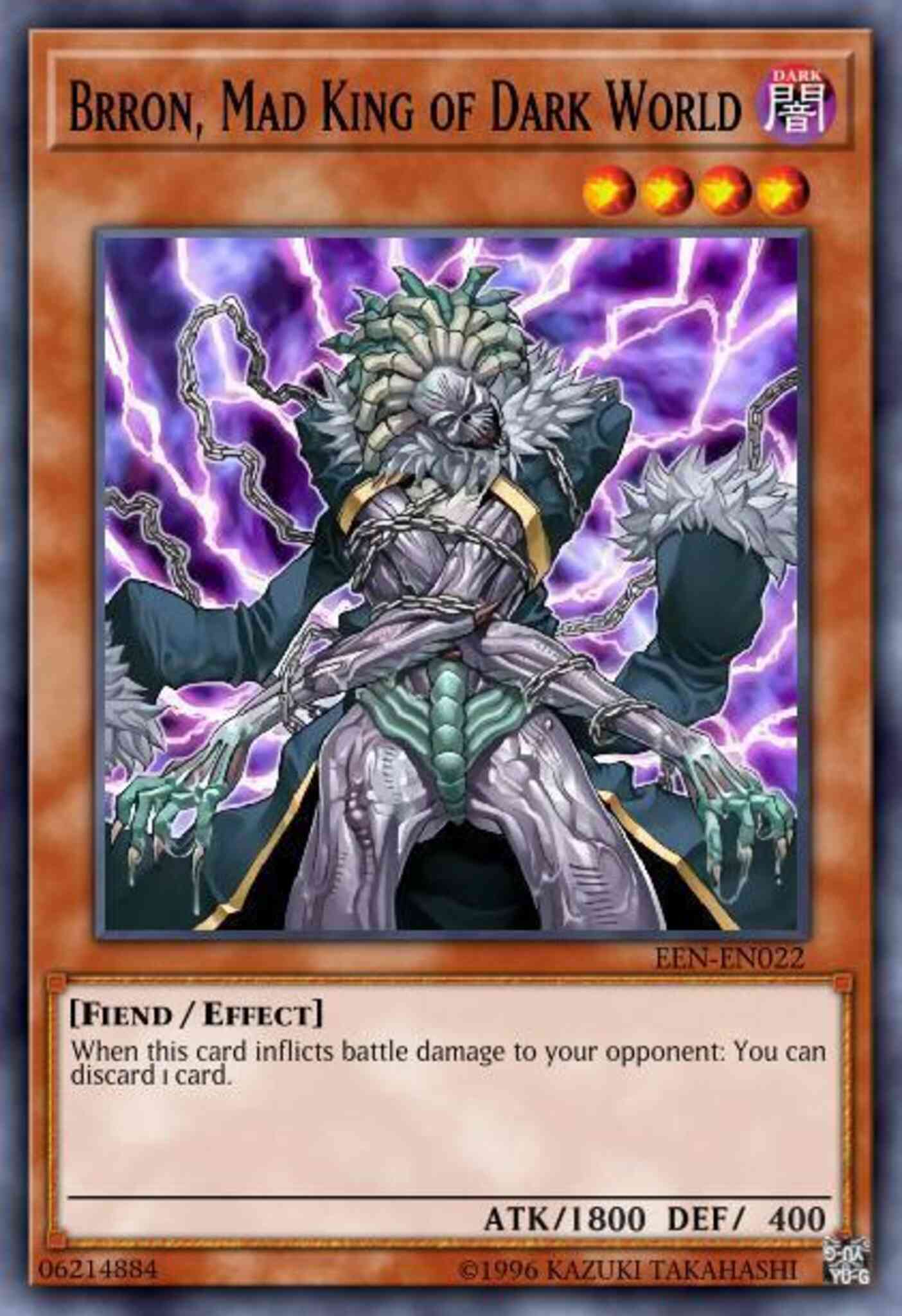 Brron, Mad King of Dark World - SDGU-EN011 - Common - Unlimited