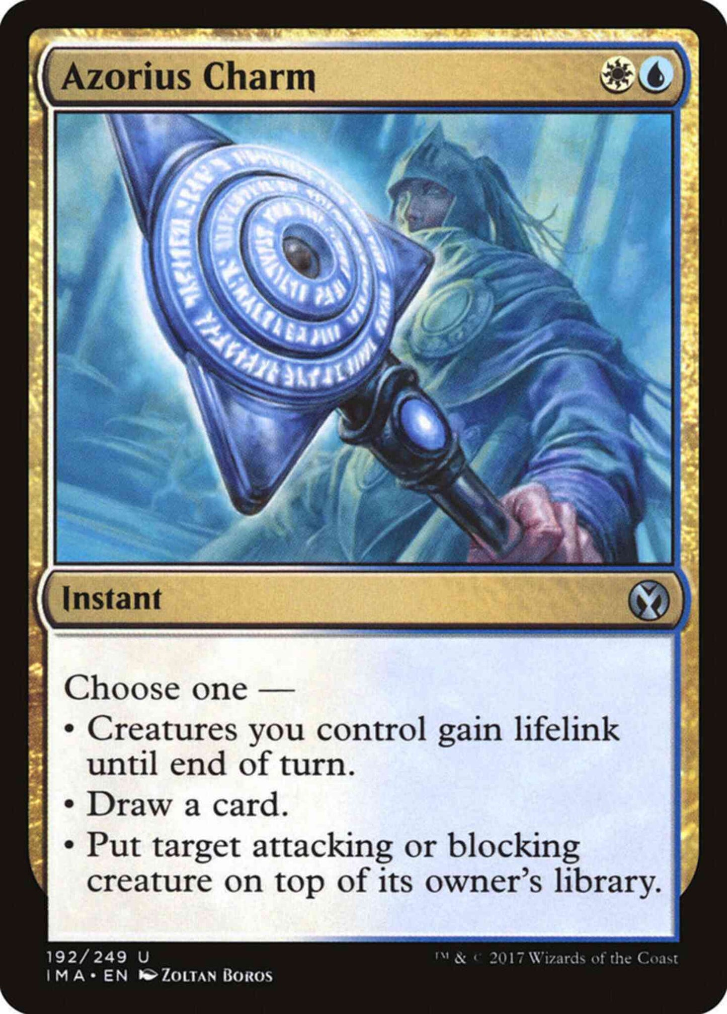 Azorius Charm [192] [Iconic Masters] [Non-Foil]