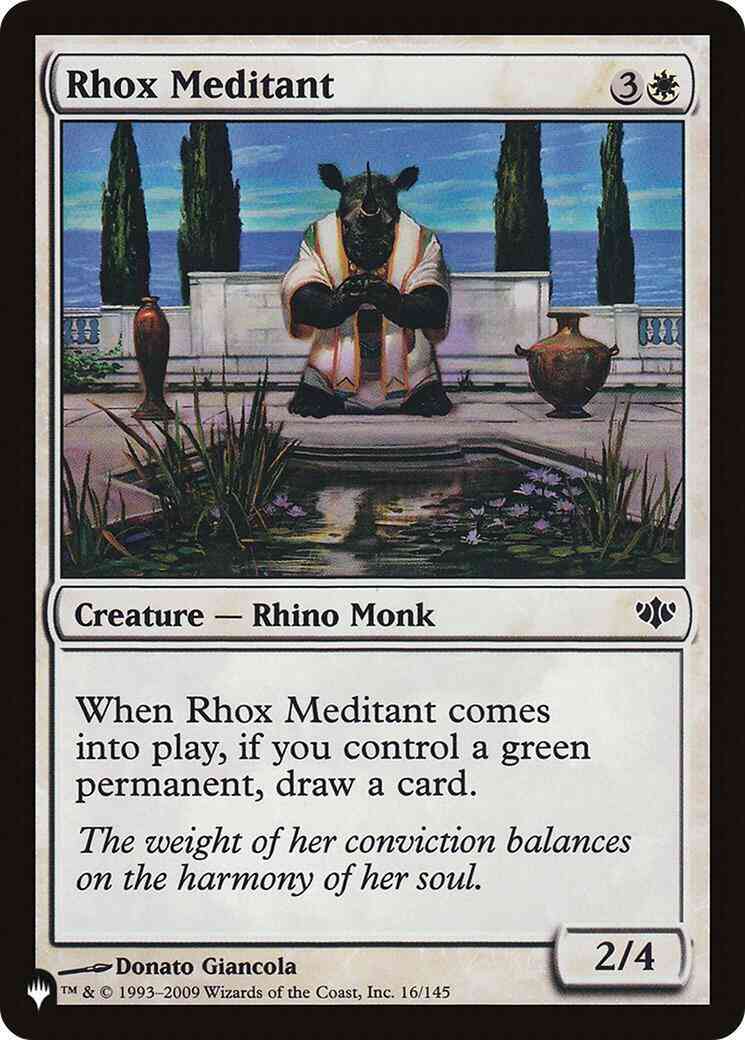 Rhox Meditant [CON-16] [The List] [Non-Foil]