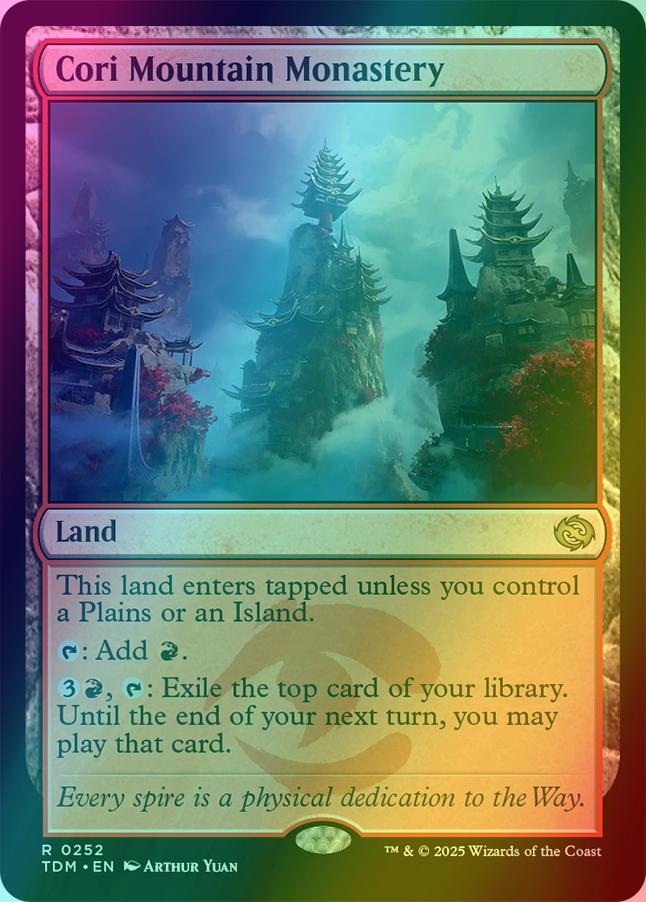 Cori Mountain Monastery [252] [Tarkir: Dragonstorm] [Foil]