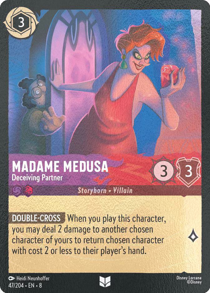 Madame Medusa - Deceiving Partner - 47/204 [Reign of Jafar] [Cold Foil]
