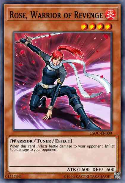 Rose, Warrior of Revenge (Green) - DL16-EN005 - Rare - Unlimited