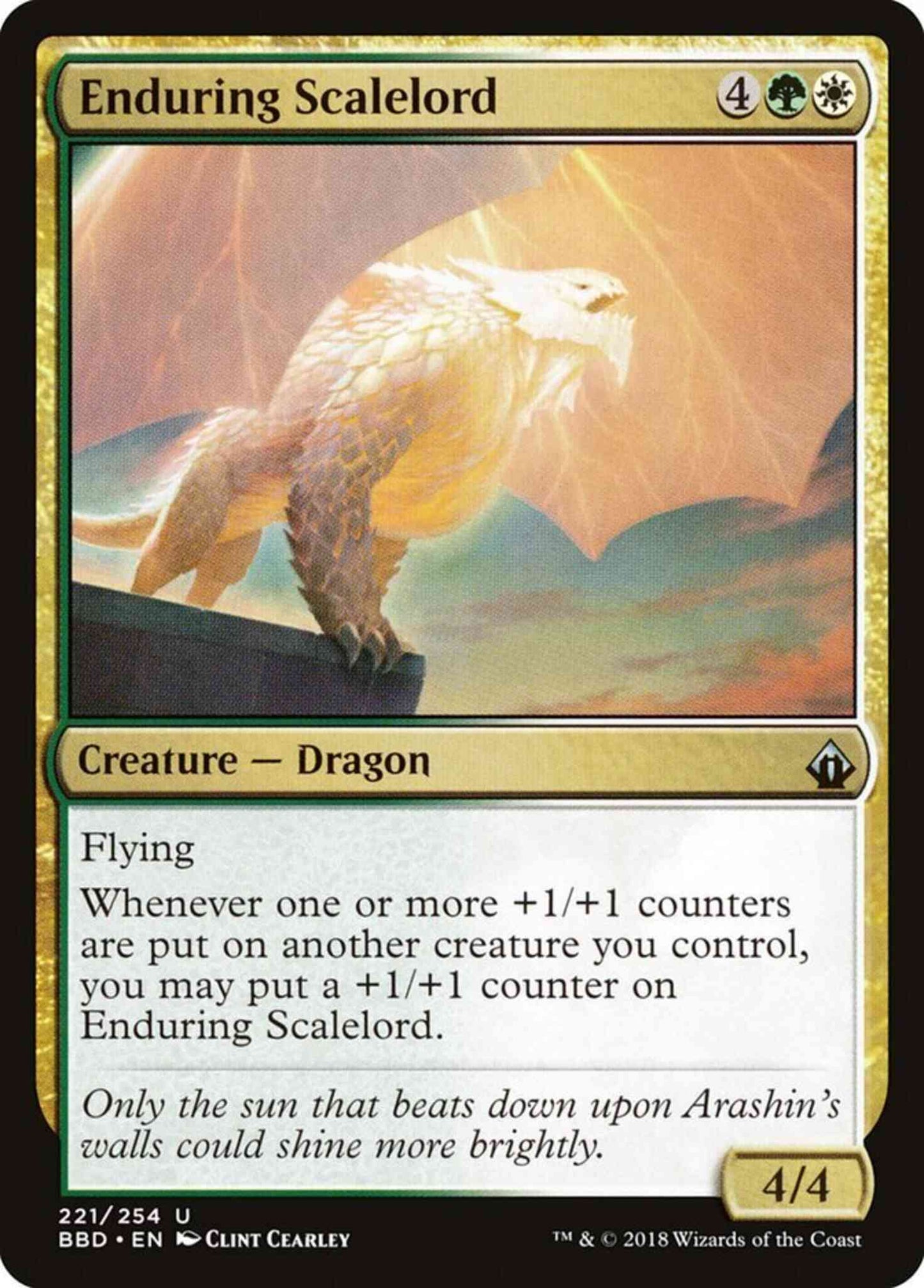 Enduring Scalelord [221] [Battlebond] [Non-Foil]
