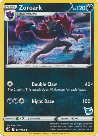 Zoroark - 171/264 - Uncommon - Eevee Stamp [ba02-EVE6] [Non-Holo]
