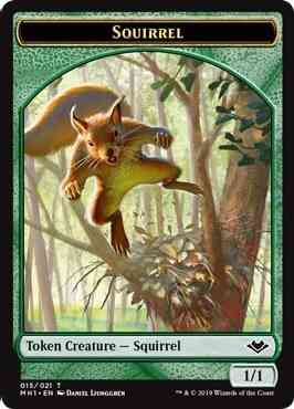Bird Token (03) // Squirrel Token (15) [Modern Horizons Tokens] [Non-Foil]