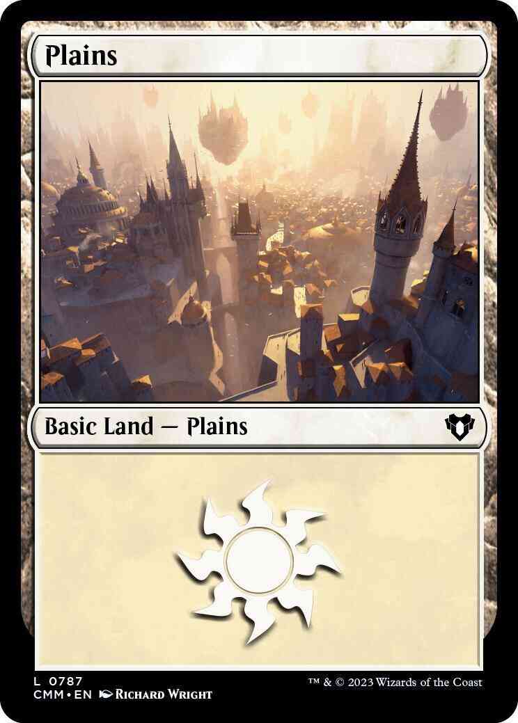 Plains [787] [Commander Masters] [Non-Foil]