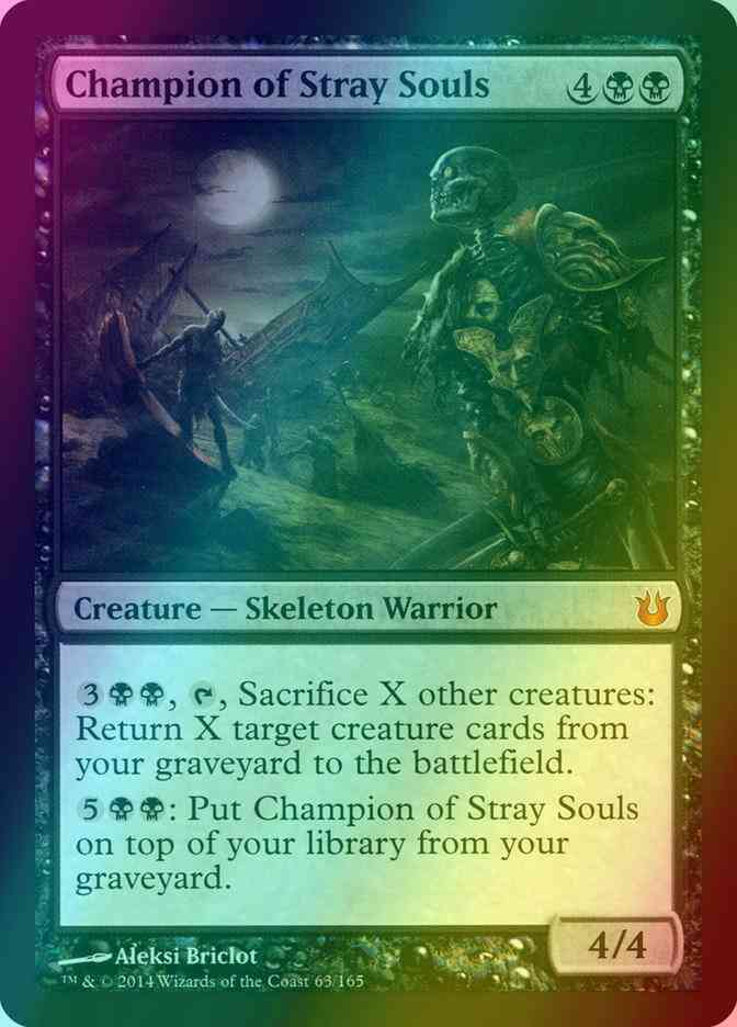 Champion of Stray Souls [63] [Born of the Gods] [Foil]