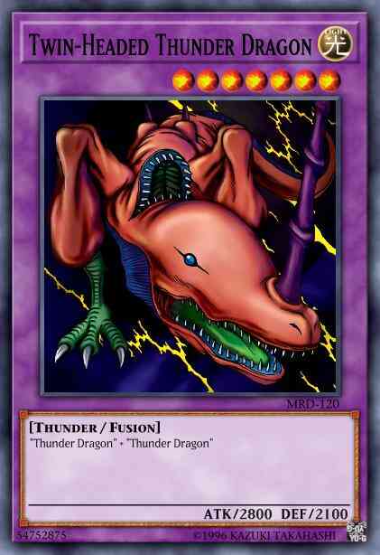 Twin-Headed Thunder Dragon - RP01-EN042 - Common - Unlimited