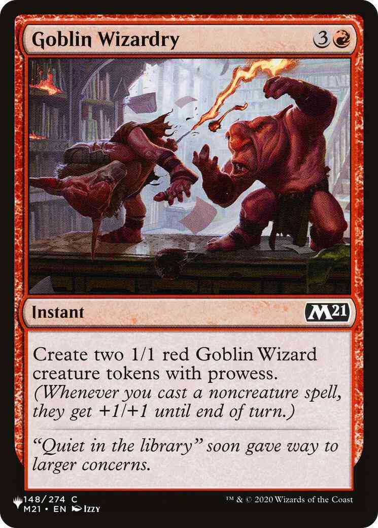 Goblin Wizardry [M21-148] [The List] [Non-Foil]