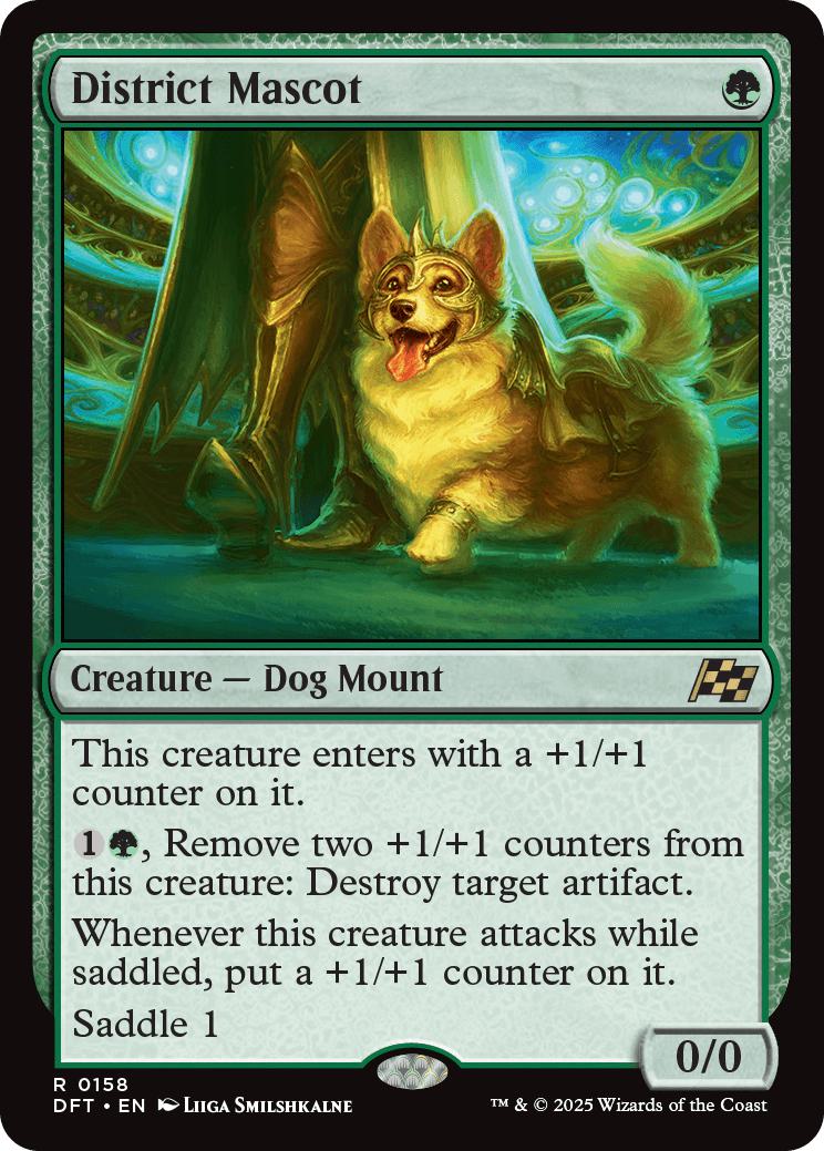 District Mascot [158] [Aetherdrift] [Non-Foil]