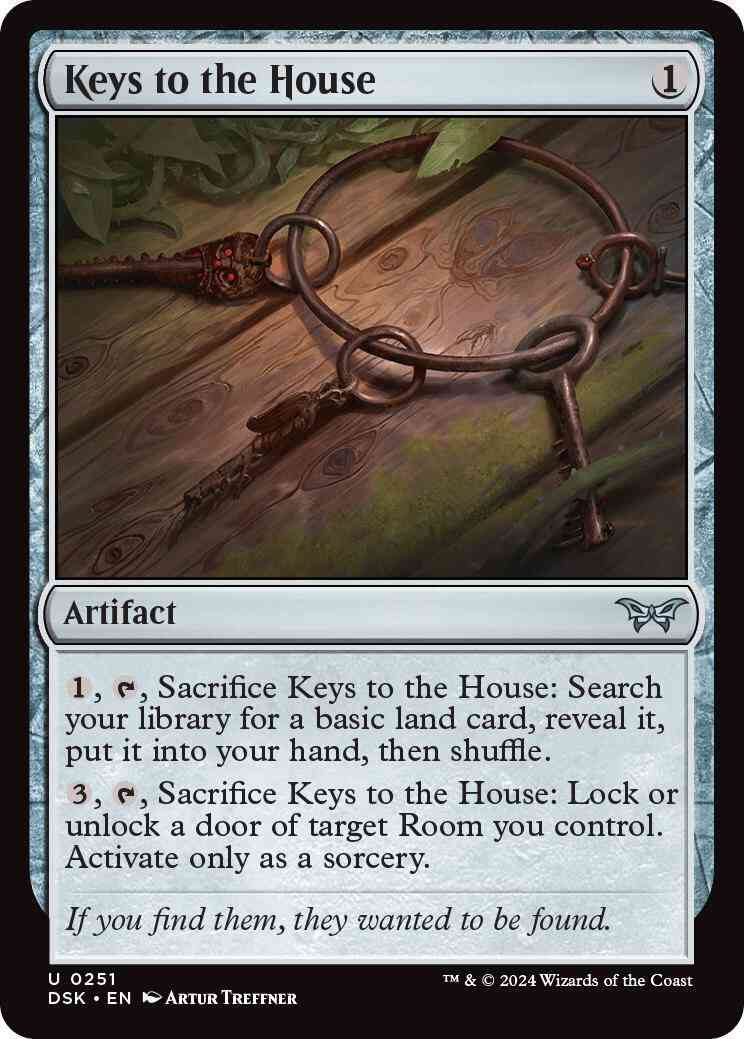Keys to the House [251] [Duskmourn: House of Horror] [Non-Foil]