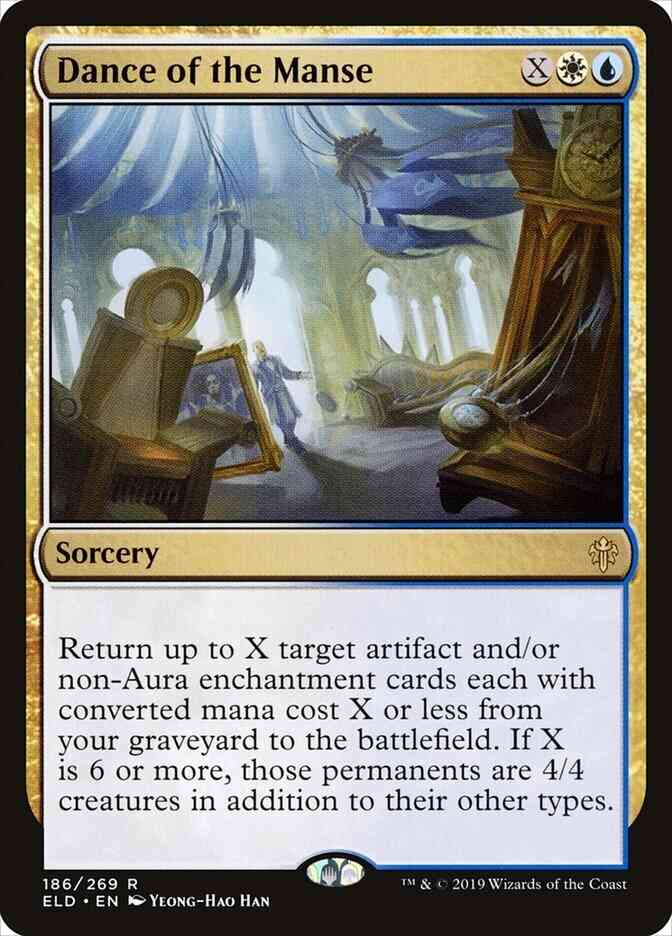 Dance of the Manse [186] [Throne of Eldraine] [Non-Foil]