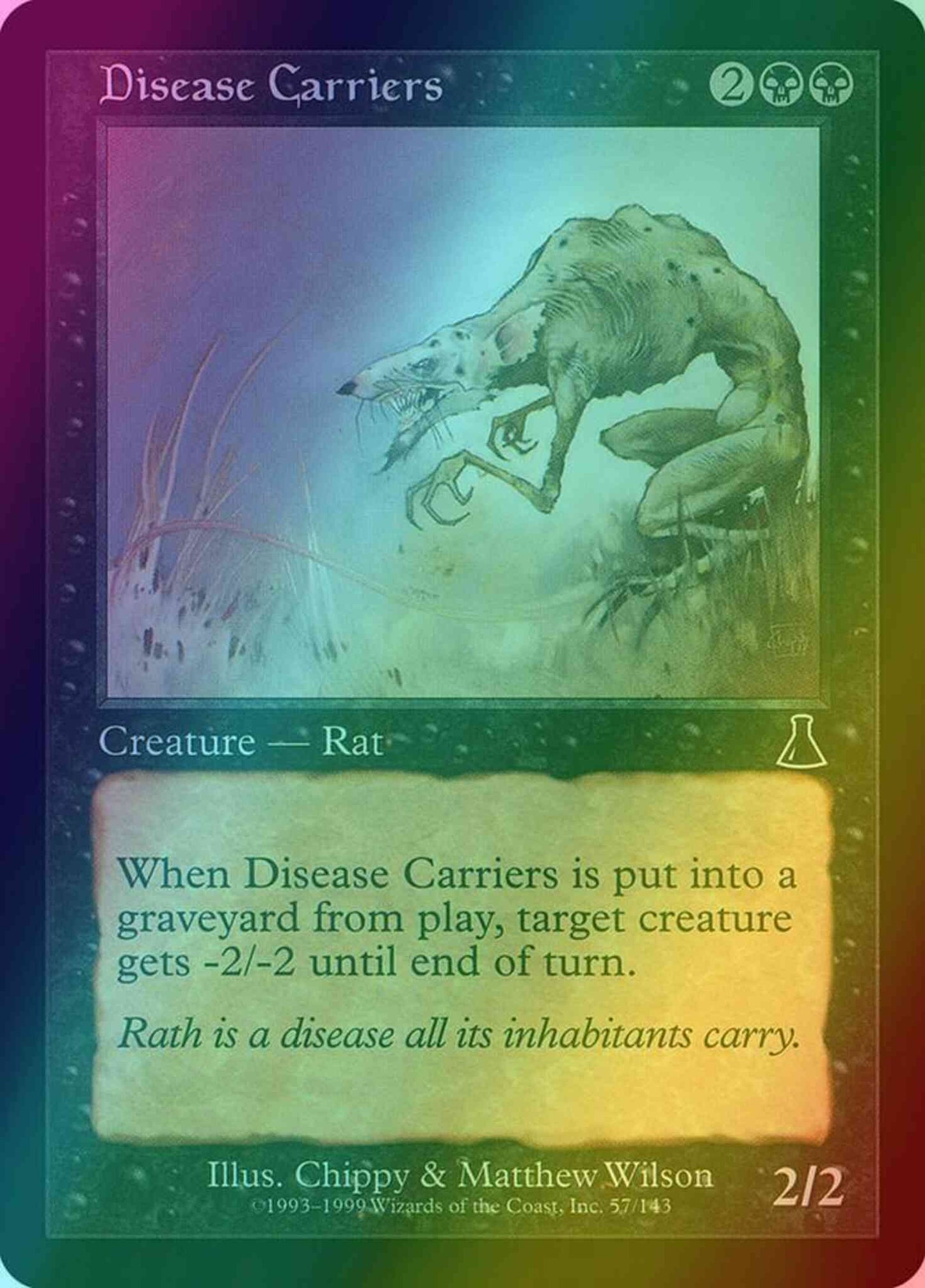 Disease Carriers [57] [Urza's Destiny] [Foil]