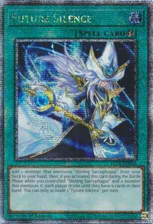 Future Silence - LEDE-EN054 - Quarter Century Secret Rare - 1st Edition