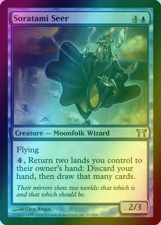 Soratami Seer [91] [Champions of Kamigawa] [Foil]