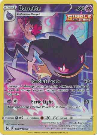 Banette - TG07/TG30 - Rare Holo [swsh11tg-TG07] [Ultra]