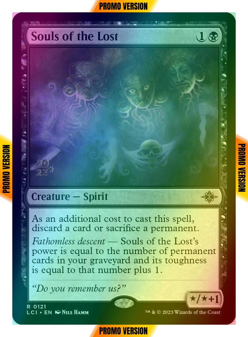 Souls of the Lost [121s] [Prerelease] [The Lost Caverns of Ixalan: Promos] [Foil]
