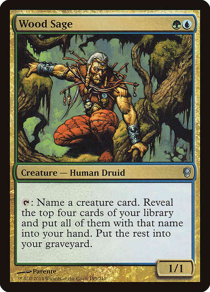 Wood Sage [195] [Conspiracy] [Non-Foil]