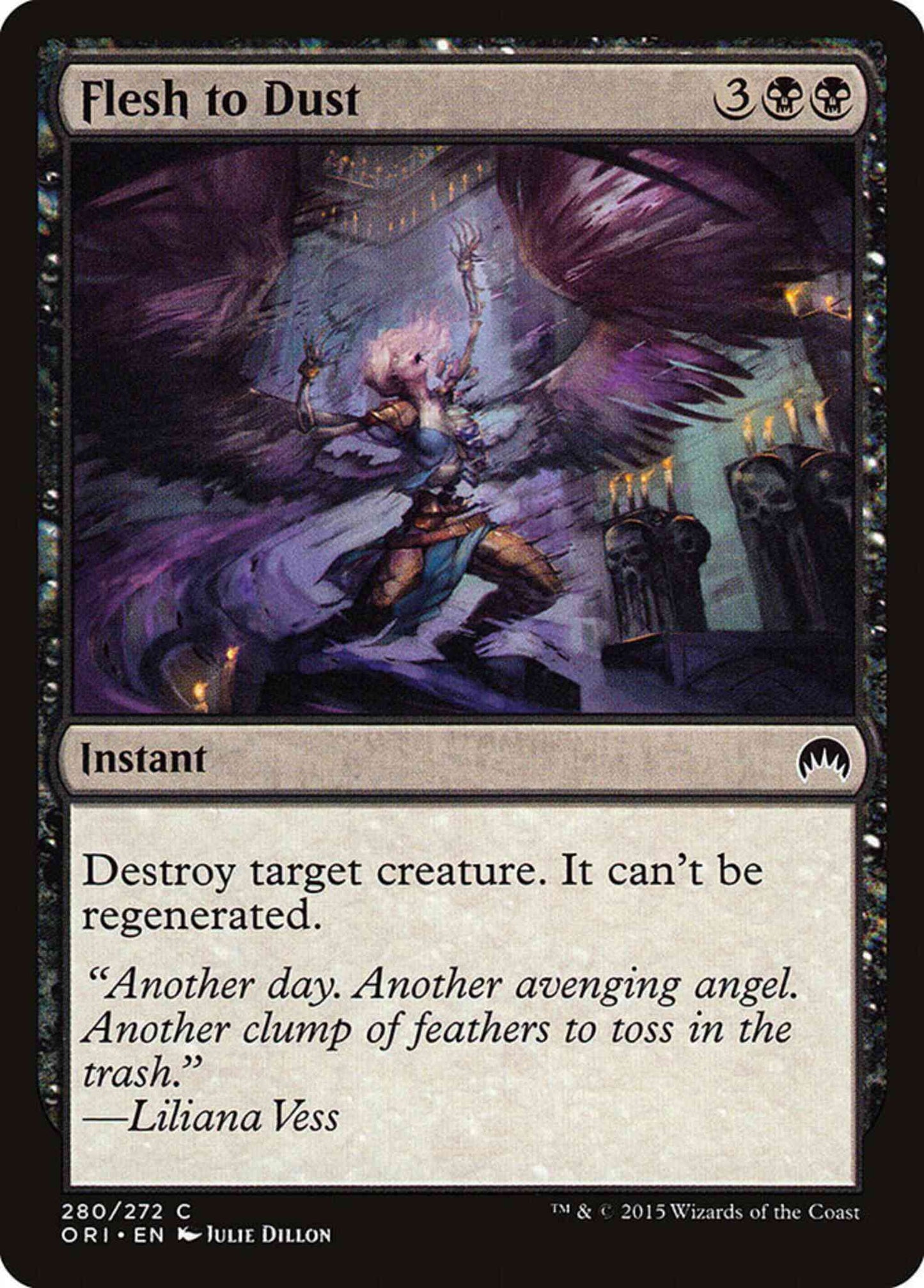 Flesh to Dust [280] [Magic Origins] [Non-Foil]