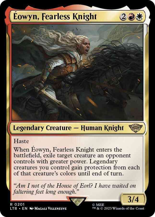 Éowyn, Fearless Knight [201] [The Lord of the Rings: Tales of Middle-earth] [Non-Foil]