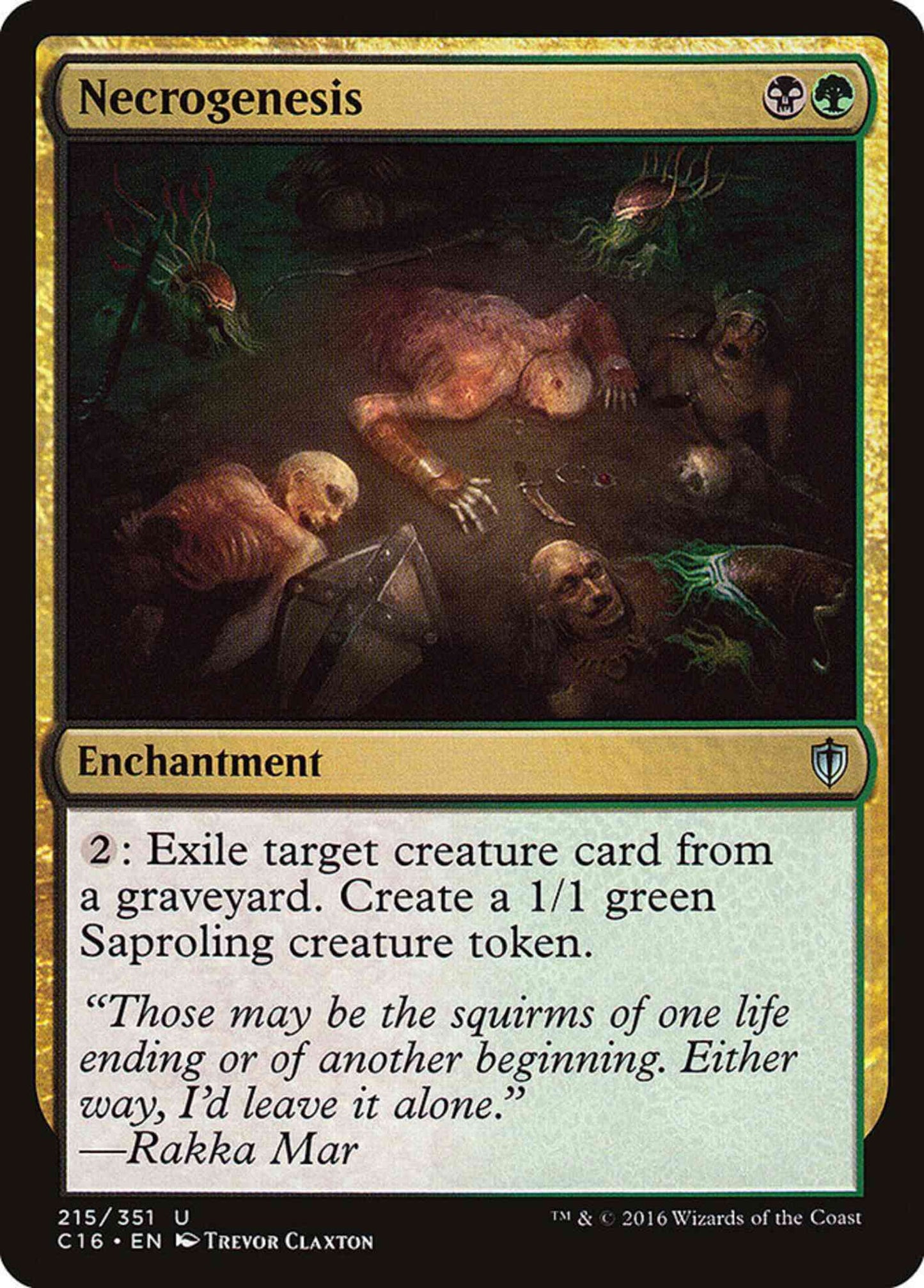 Necrogenesis [215] [Commander 2016] [Non-Foil]