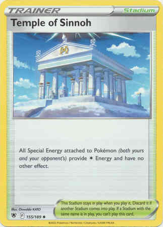 Temple of Sinnoh - 155/189 - Uncommon [swsh10-155] [Non-Holo]