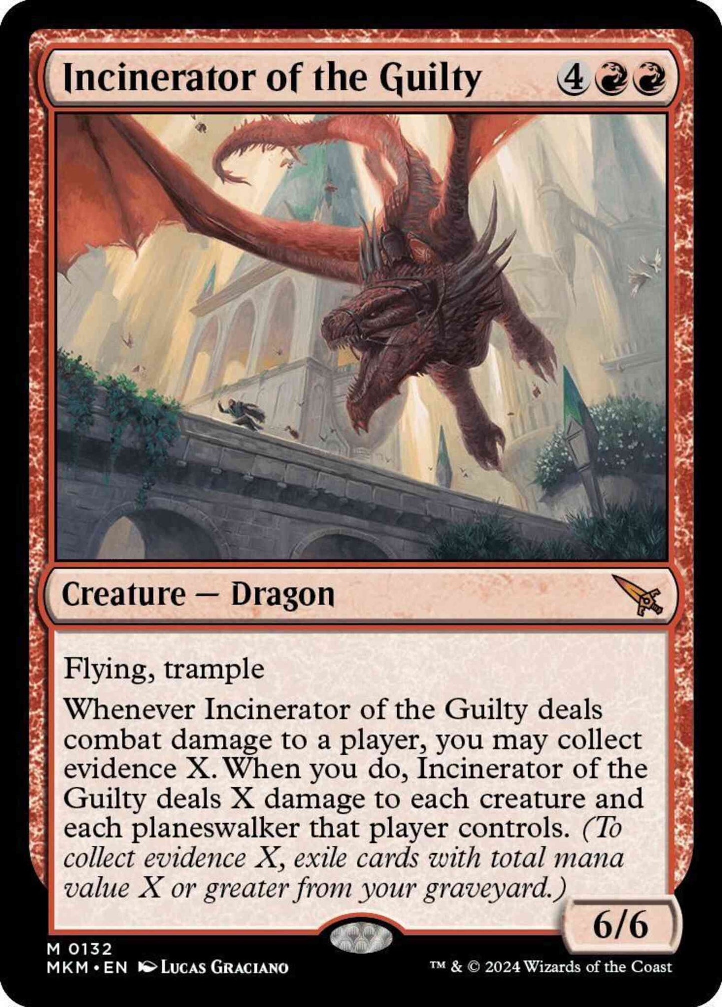 Incinerator of the Guilty [132] [Murders at Karlov Manor] [Non-Foil]