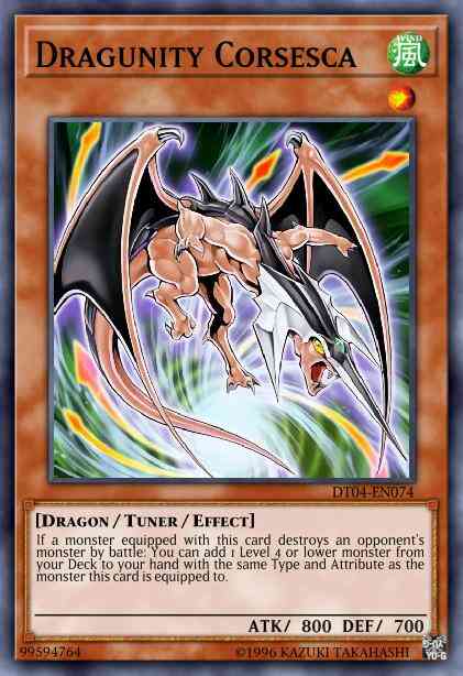 Dragunity Corsesca - HA04-EN044 - Super Rare - 1st Edition