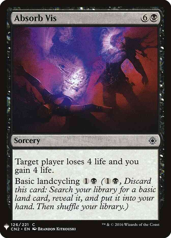 Absorb Vis [CN2-126] [The List] [Non-Foil]
