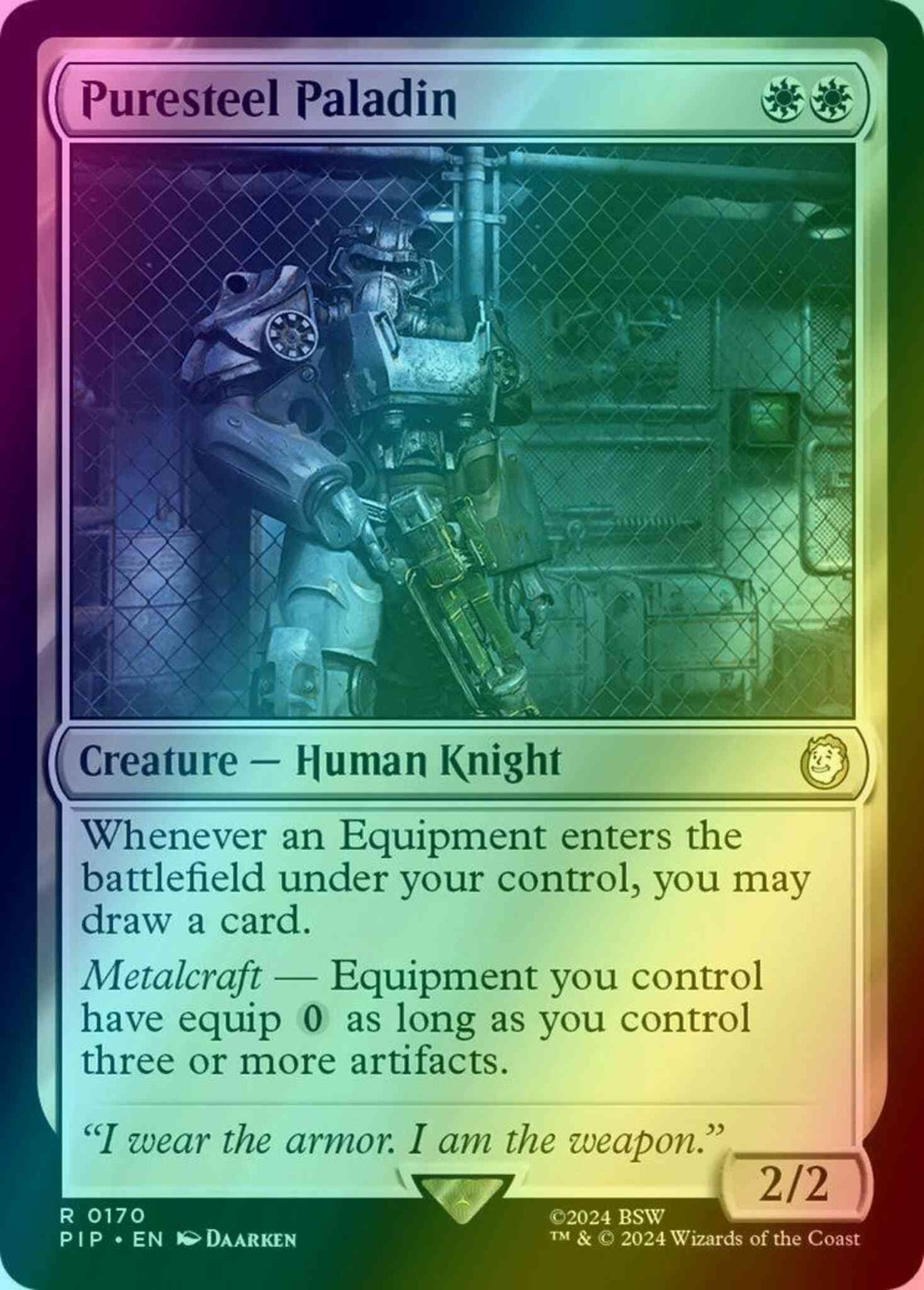 Puresteel Paladin [170] [Fallout] [Foil]