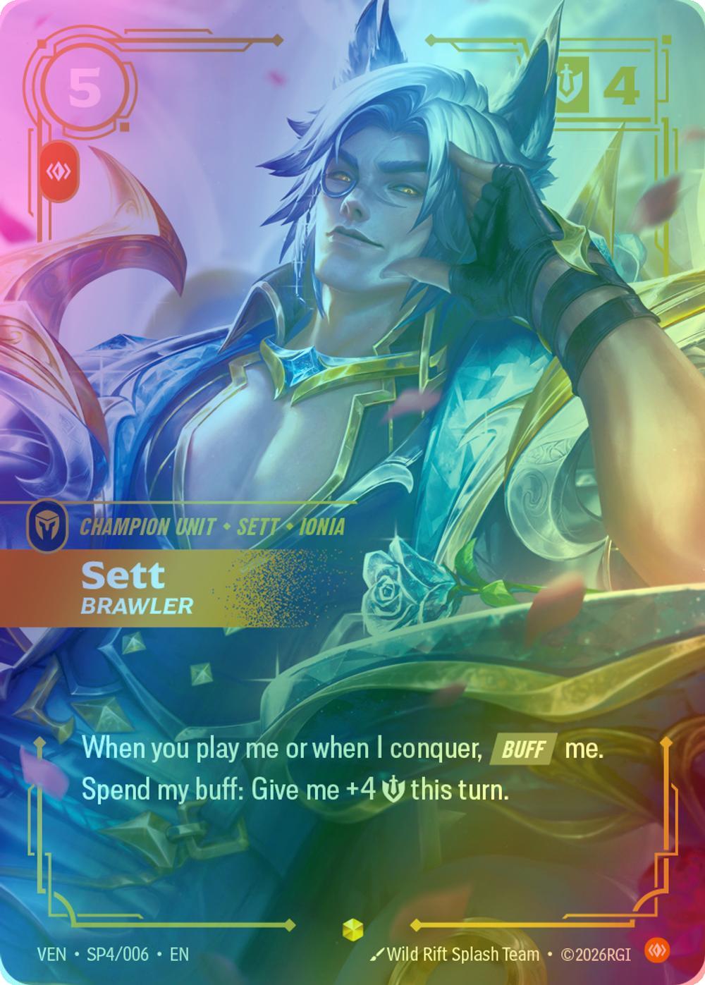 Sett - Brawler - SP4/006 [Vendetta] [Foil]