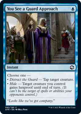 You See a Guard Approach [85] [Adventures in the Forgotten Realms] [Non-Foil]