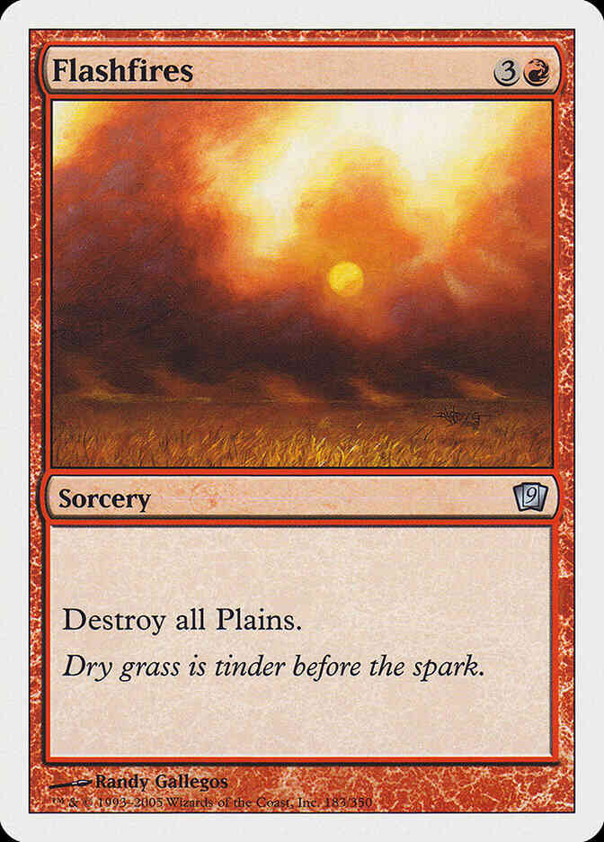 Flashfires [183] [Ninth Edition] [Non-Foil]