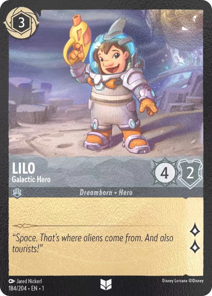 Lilo - Galactic Hero - 184/204 [The First Chapter] [Cold Foil]