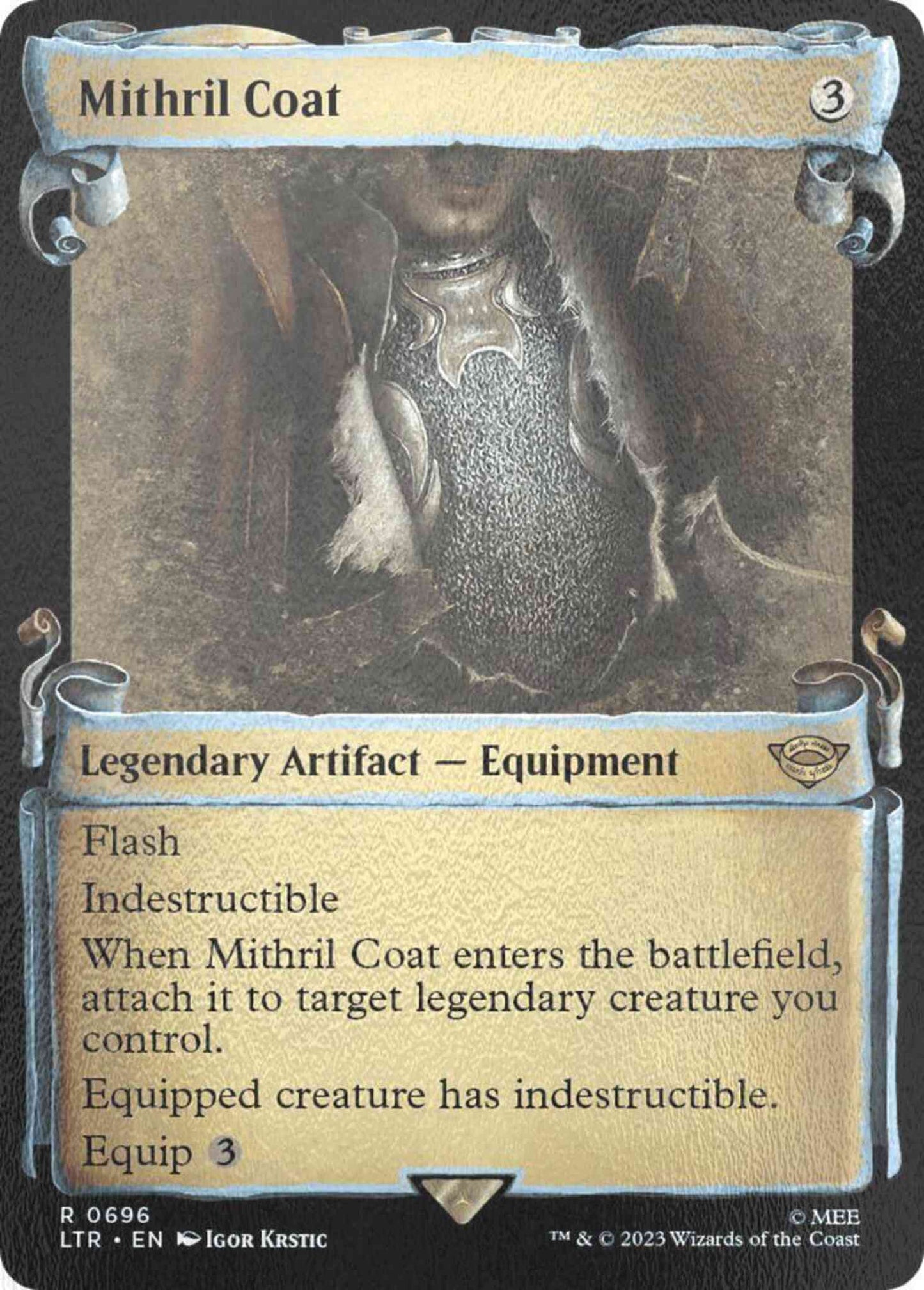 Mithril Coat [696] [Scrolls Showcase] [The Lord of the Rings: Tales of Middle-earth] [Silver Foil]
