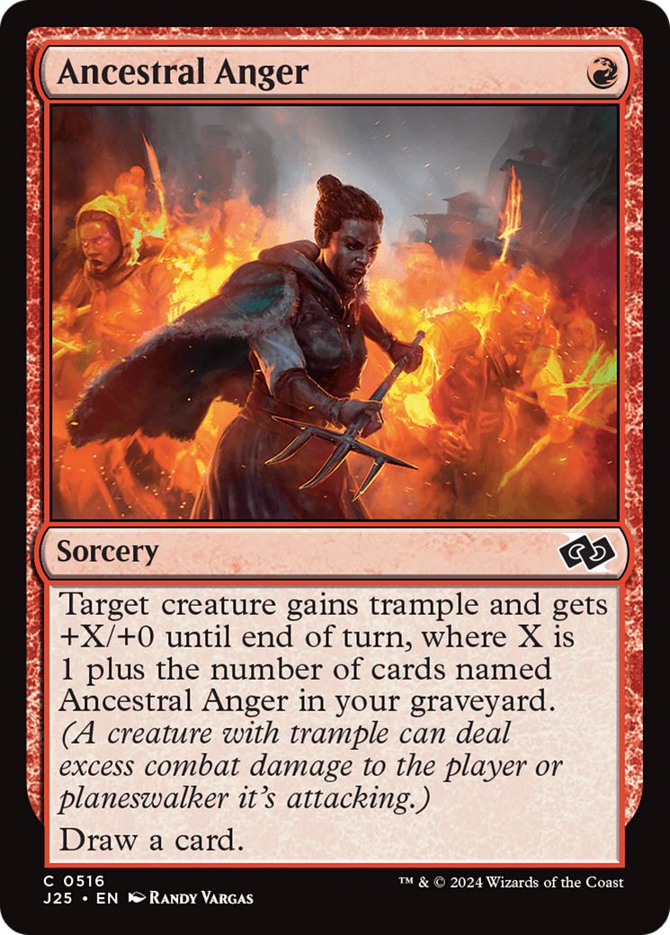 Ancestral Anger [516] [Foundations: Jumpstart] [Non-Foil]