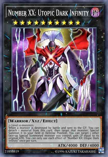 Number XX: Utopic Dark Infinity - DANE-EN093 - Ultra Rare - 1st Edition