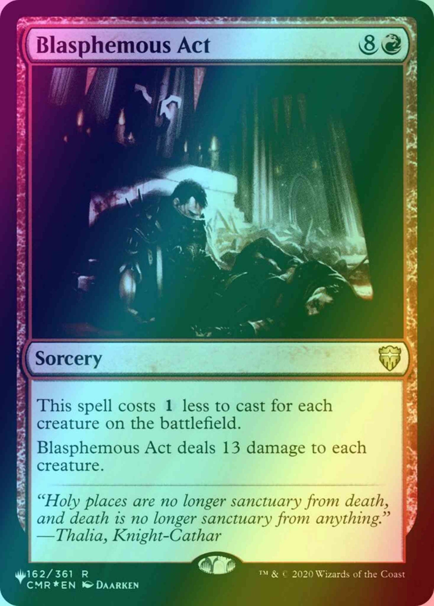 Blasphemous Act [CMR-162] [The List] [Foil]
