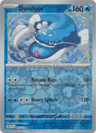 Dondozo - 061/198 - Rare [sv01-061] [Reverse Holo]
