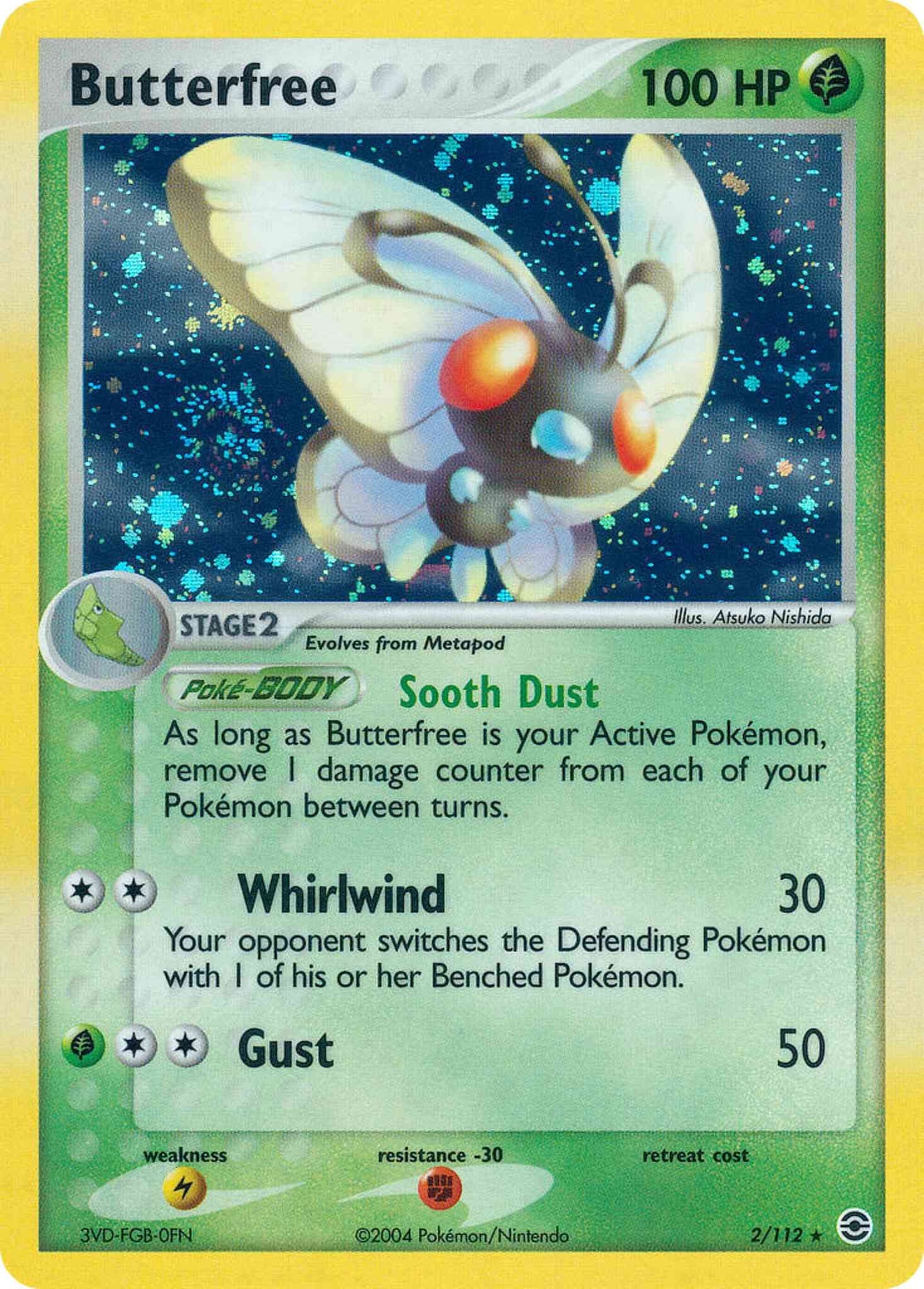 Butterfree - 2/112 - Rare Holo [ex6-2] [Holo]