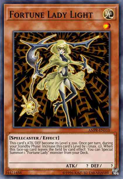 Fortune Lady Light - ANPR-EN010 - Rare - 1st Edition