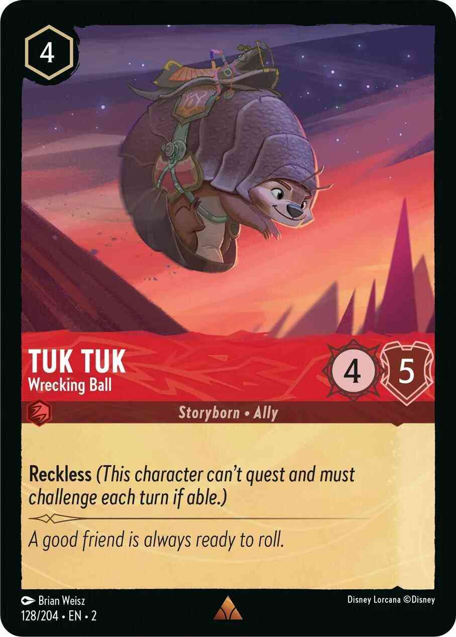 Tuk Tuk - Wrecking Ball - 128/204 [Rise Of The Floodborn] [Non-Foil]