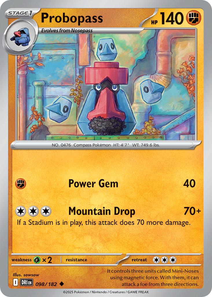 Probopass - 098/182 - Uncommon [sv10-098] [Non-Holo]