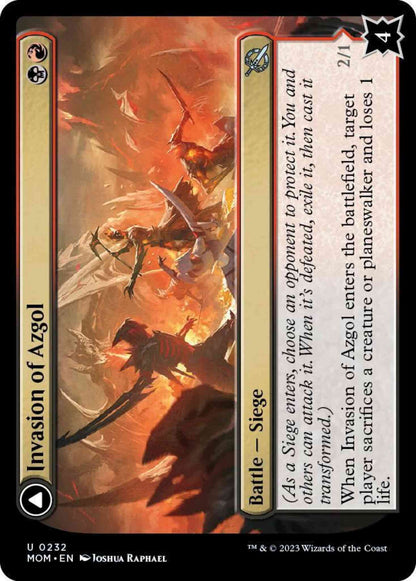 Invasion of Azgol // Ashen Reaper [232] [March of the Machine] [Non-Foil]