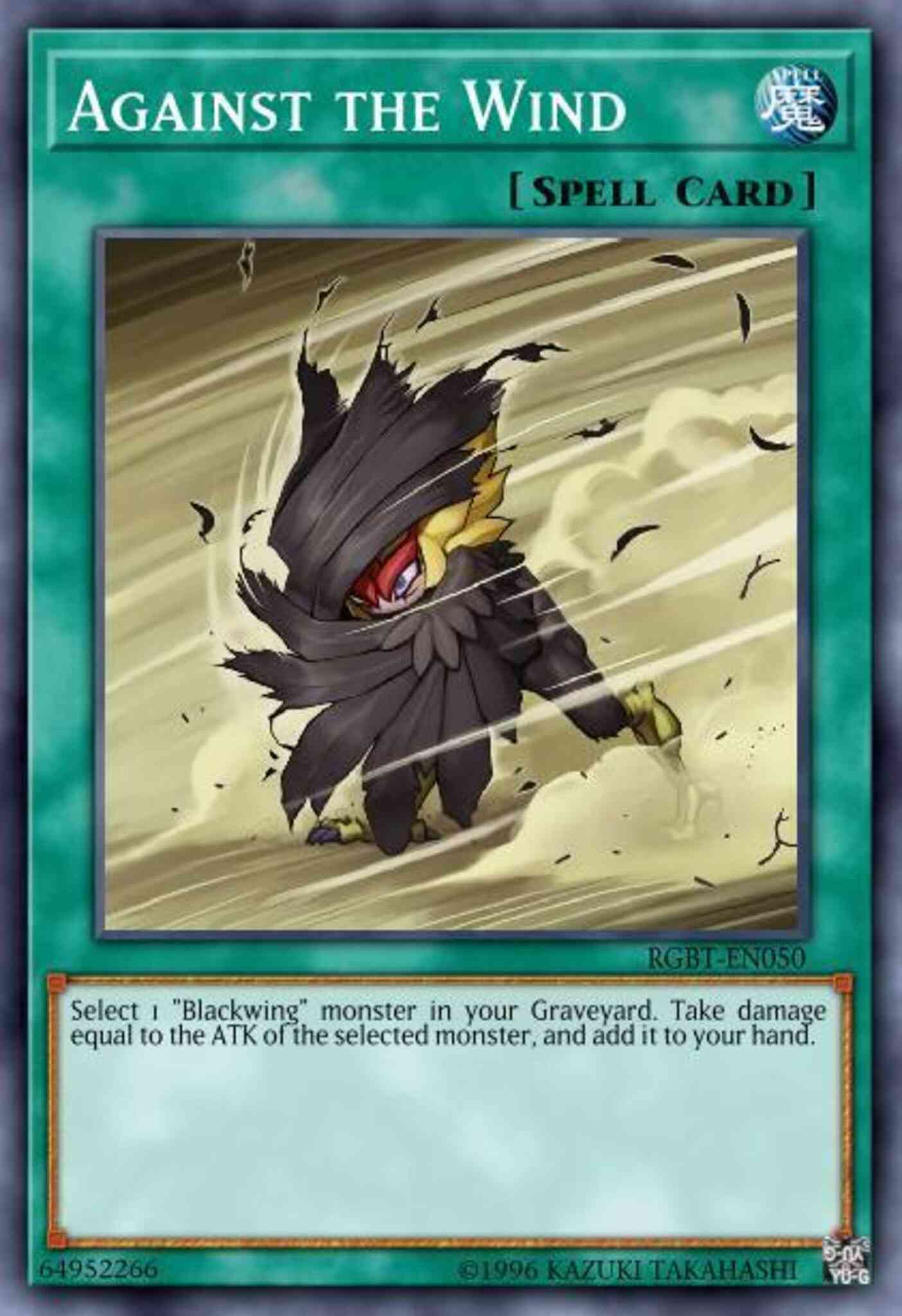 Against the Wind - RGBT-EN050 - Rare - Unlimited