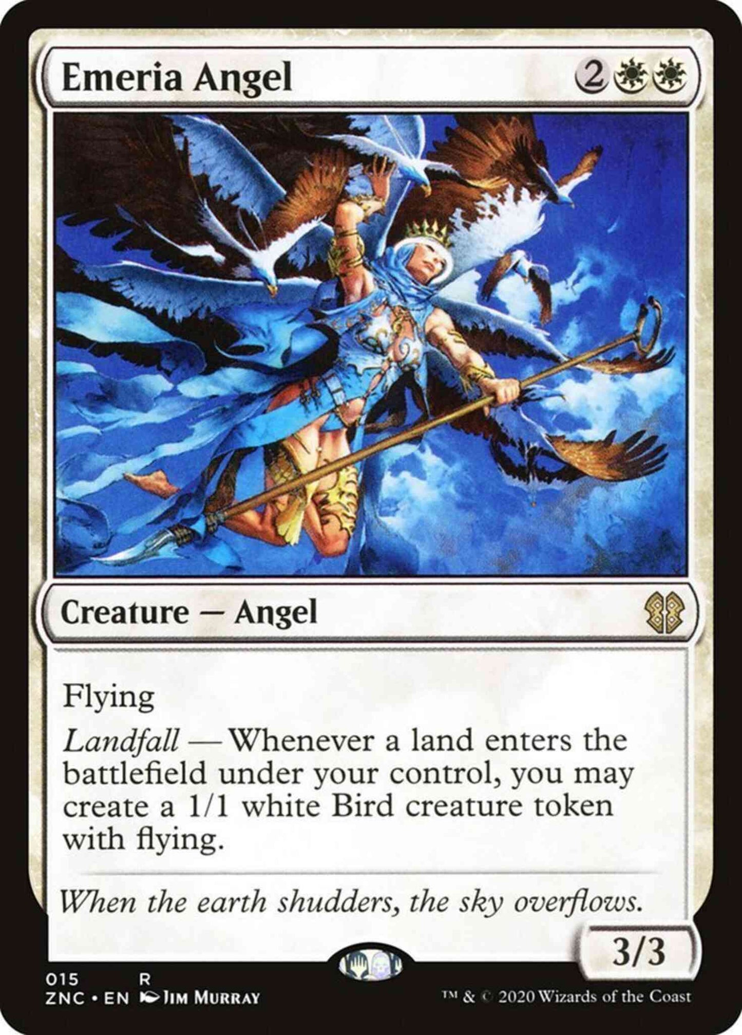 Emeria Angel [15] [Zendikar Rising Commander] [Non-Foil]