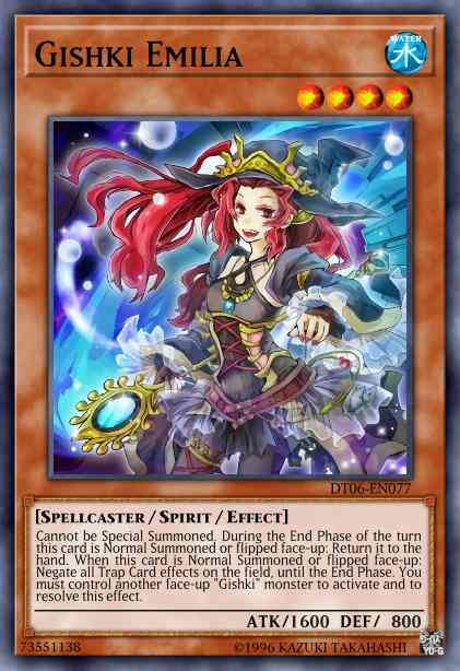 Gishki Emilia - DT06-EN077 - Duel Terminal Rare Parallel Rare - Duel Terminal