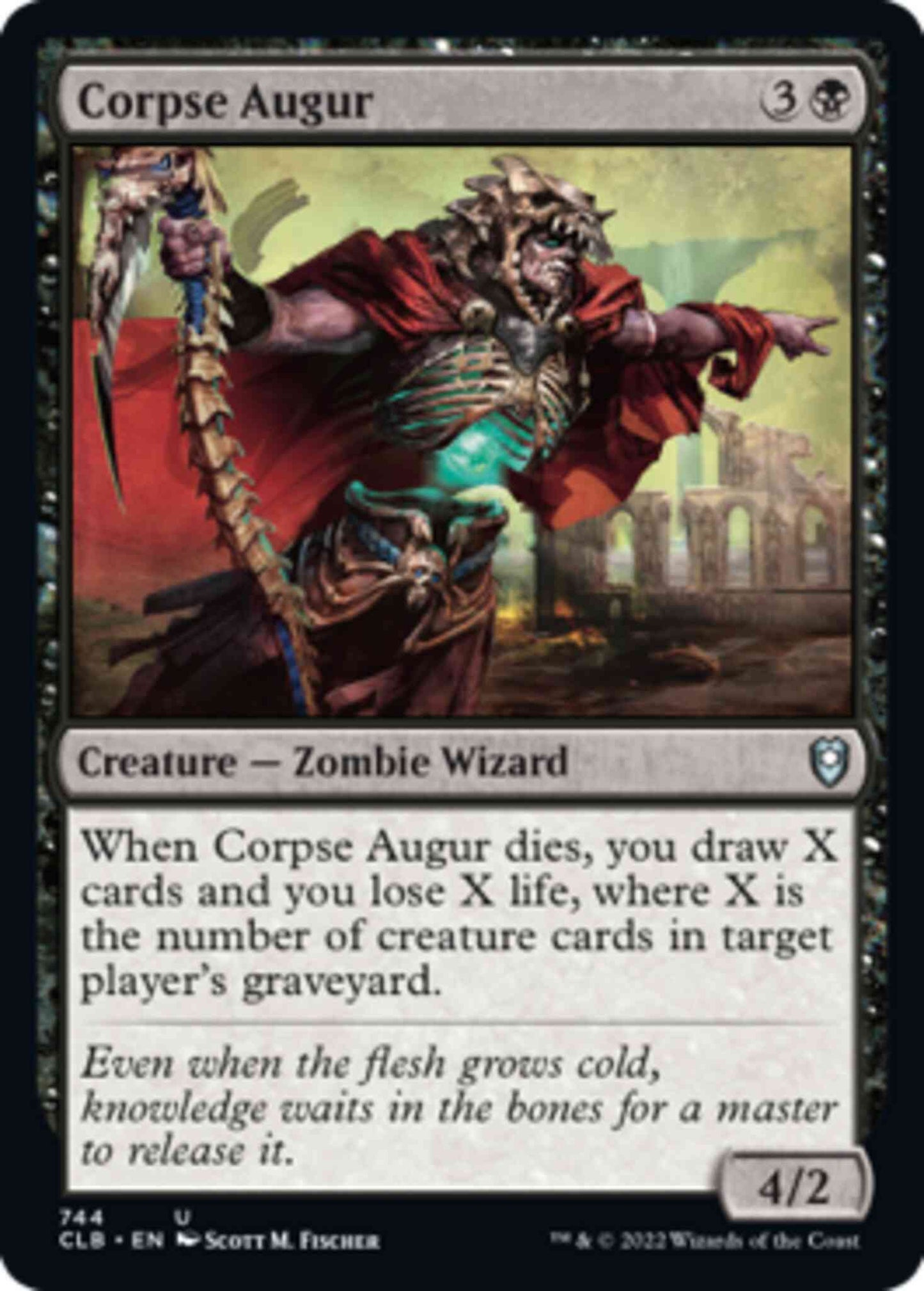 Corpse Augur [744] [Commander Legends: Battle for Baldur's Gate] [Non-Foil]